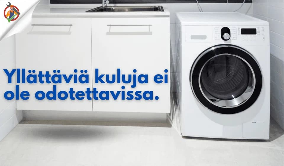Pesukoneen asennus 2026 – saako tehdä itse ja paljonko maksaa?