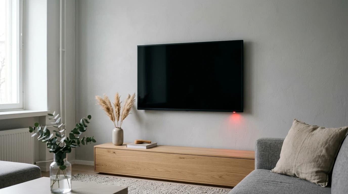 Televisio ei käynnisty vilkuttaa valoa 2026: syyt ja korjaus