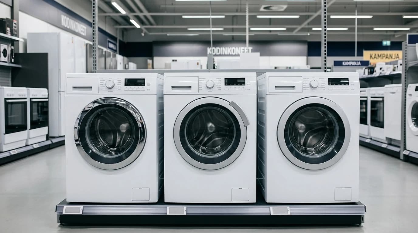 Paras kuivaava pesukone 2026: Bosch, LG vai AEG?