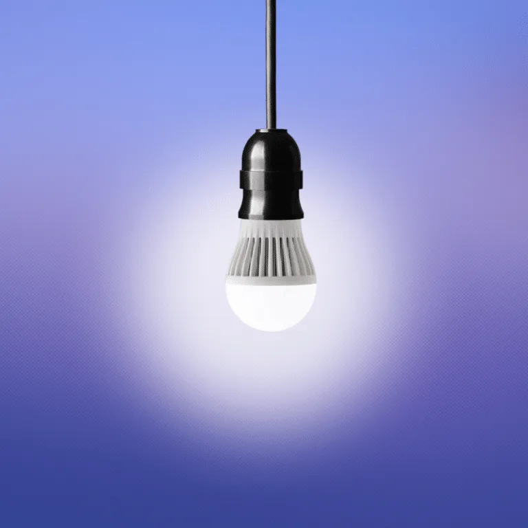 Ammattilainen asentamassa valaisinta