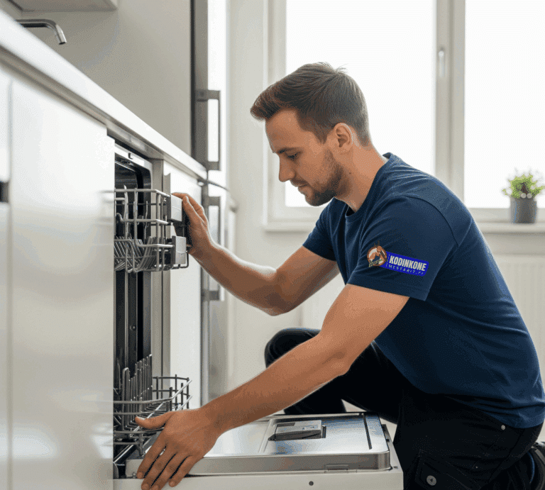 Astianpesukoneen asennus - Kodinkonemestarit